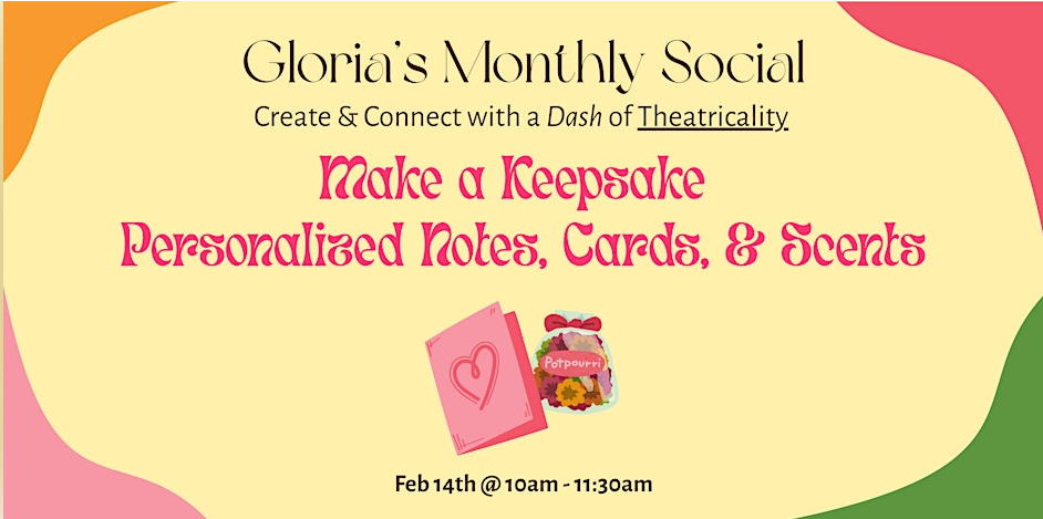 Gloria's Monthly Social